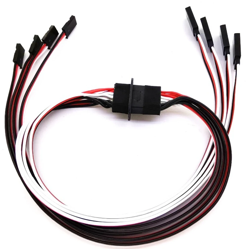 MPX8 Pin Multi Servo wire Extension connector 2 3 4 wires Version  aileron flap gear brake  assembly 60AWG For  turbine jet