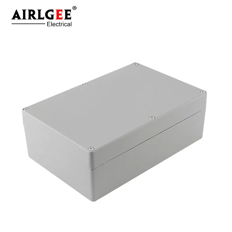 

222 * 145 * 75mm waterproof cast aluminum junction box die-cast aluminum extrusion shell PCB instrumentation box