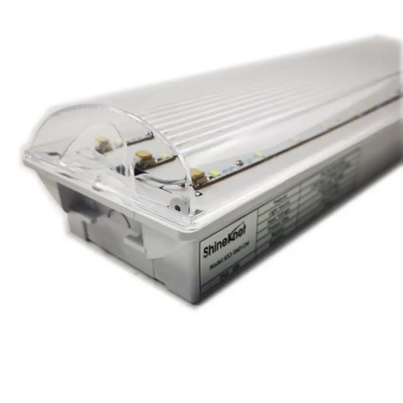 Lámpara Led recargable salida multifunción habitación del hogar 3 horas Led 8w salida luz de emergencia lámpara de seguridad subterránea IP65 AC 85-265V