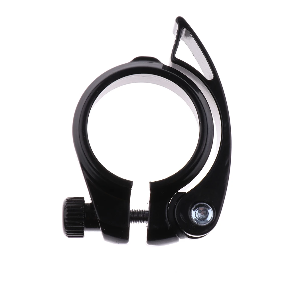 40mm Aluminum Road Mountain Bike Seat Post Clamp Quick Release Lock Collar