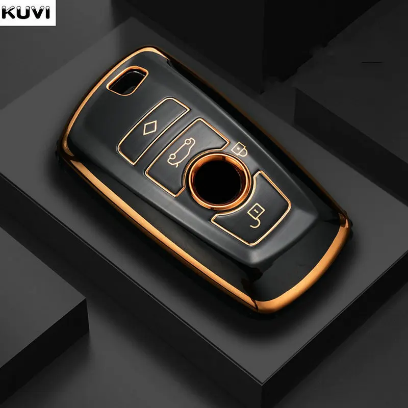 TPU Car Remote Key Case Cover Shell Fob For BMW 1 3 5 7 Series X1 X3 X4 X5 F10 F20 F30 F18 F25 M3 M4 E34 E36 Keyless Accessories