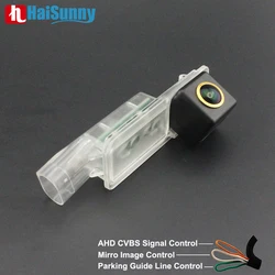 HD Golden Lens Rear View Camera For VW Golf 6 7 POLO 6R Beetle A5 CC Passat B6 B7 B8 CC Magotan Scirocco T-Roc Car