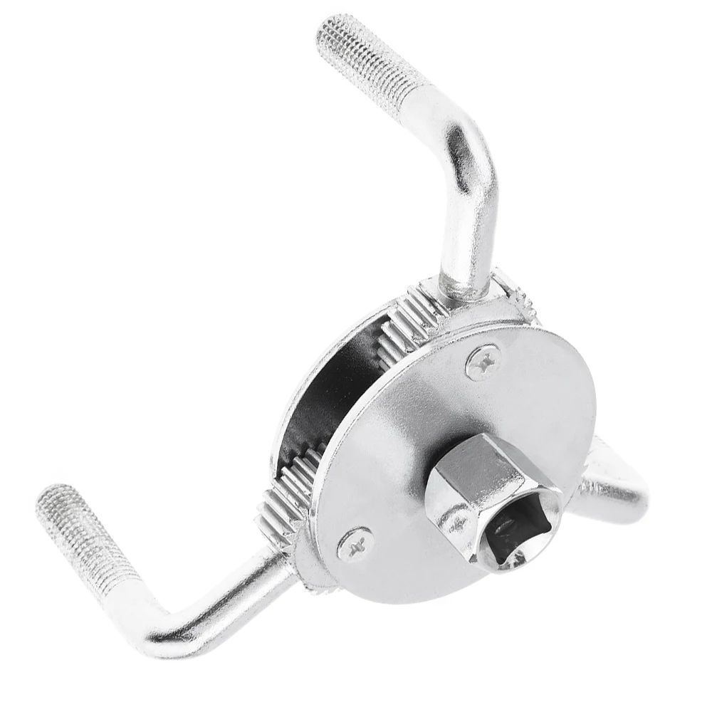 69-130mm Wrench Adjustable Round Three-Claw Filter Wrench Two Way Oil Filter Wrench for Car Trucks  Wrench Accessories