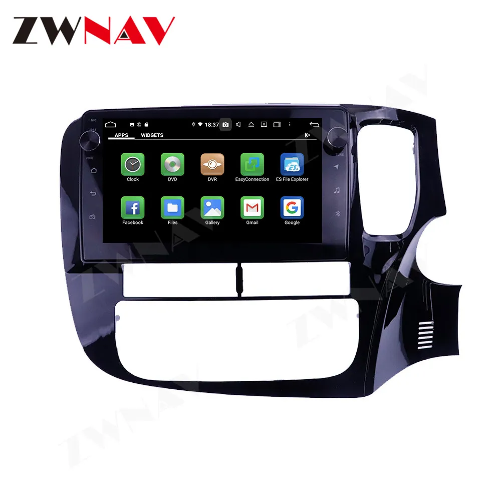 128G DSP Carplay Android 10 Screen Player For Mitsubishi Outlander 2014 2015 2016 2017 2018 Car GPS Radio Audio Stereo Head Unit