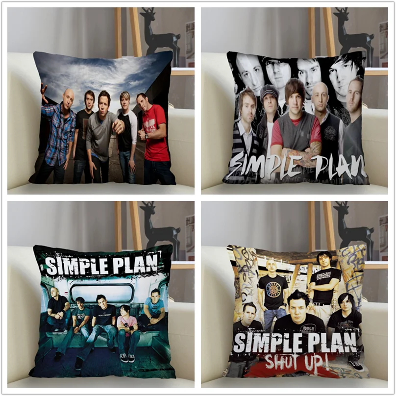 

Musife Custom Simple Plan Pillowcase Home Decoration 45*45cm Zipper Square Pillowcase Throw Pillow Cover Drop Shipping