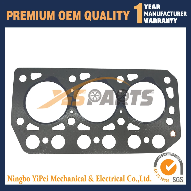 Head Gasket for Mitsubishi K3D Case 245, TU170, TU160, MT17, MTE1800, MT210