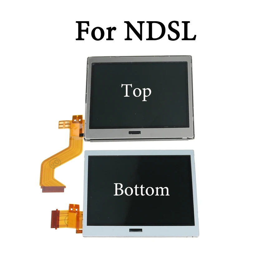 New Top Bottom & Upper Lower LCD Screen Display Replacement Parts For Nintend DS Lite / NDS / NDSL / NDSi / New 3DS LL XL