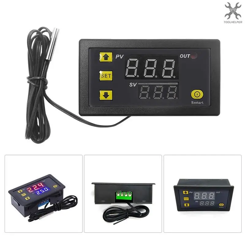 W3230 Thermostat Temperature Controller Digital Display Temperature Controller Module Temperature Switch