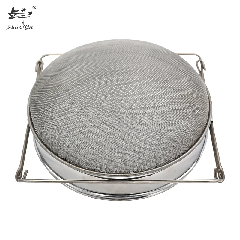 

Good Material Double-Layer Stainless Steel Honey Filter Network Screen Mesh Strainer Practical Beekeeping Tools