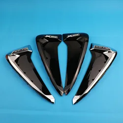 Shark Gills 3D Stickers Side Fender Vent Decoration Car-Styling Auto Accessories For BMW Xdrive Emblem Logo X5 F15 X5M F85 LOGO