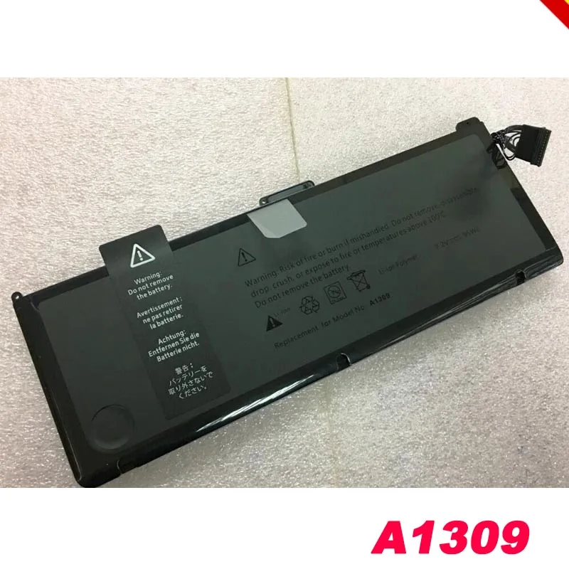 10.95V A1309 Replacement Laptop Battery For APPLE MacBook Pro 17