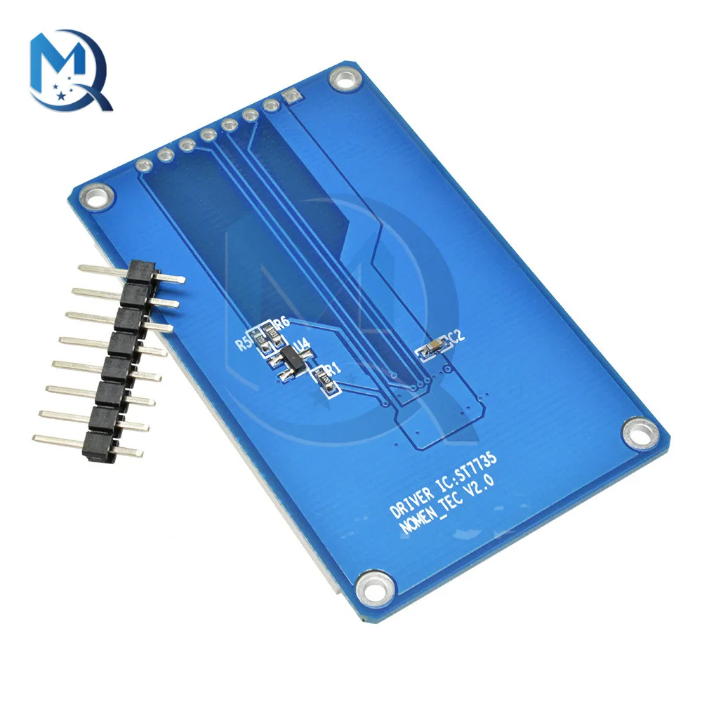 Modulo Display LCD TFT da 1.8 pollici Full Color SPI 128x160 risoluzione ST7735S modulo schermo LCD Driver per Arduino KIT fai da te