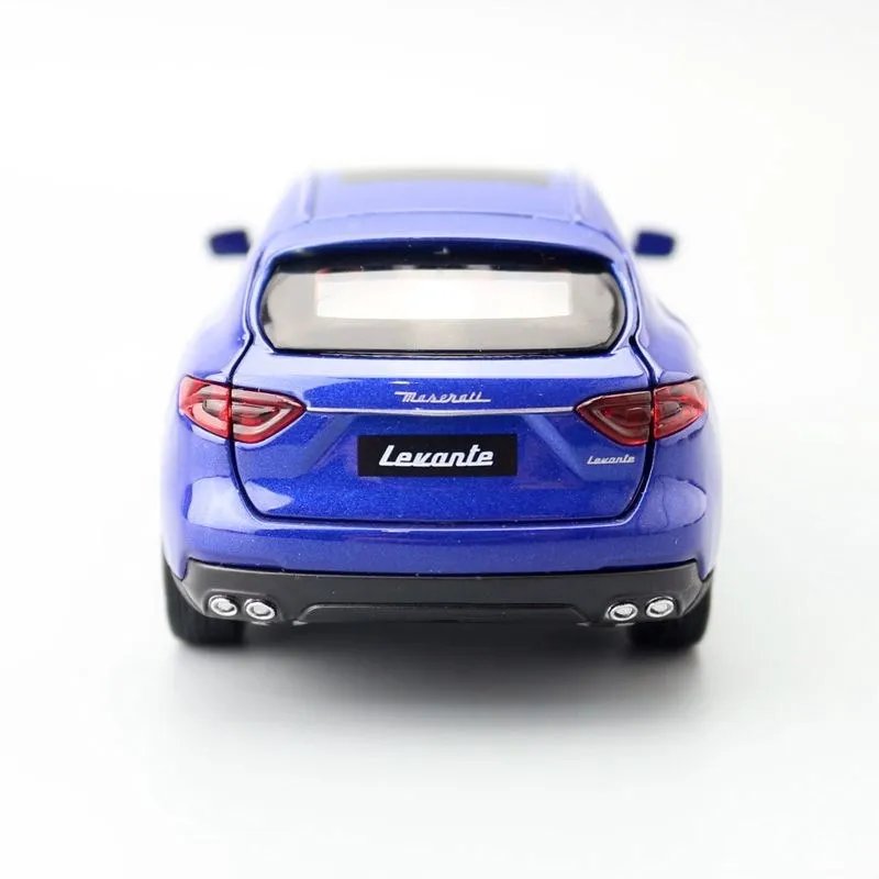 1:32 Scale Diecast Toy Model Maserati Levante SUV Car Pull Back Sound & Light Doors Openable Car Educational Collection Gift