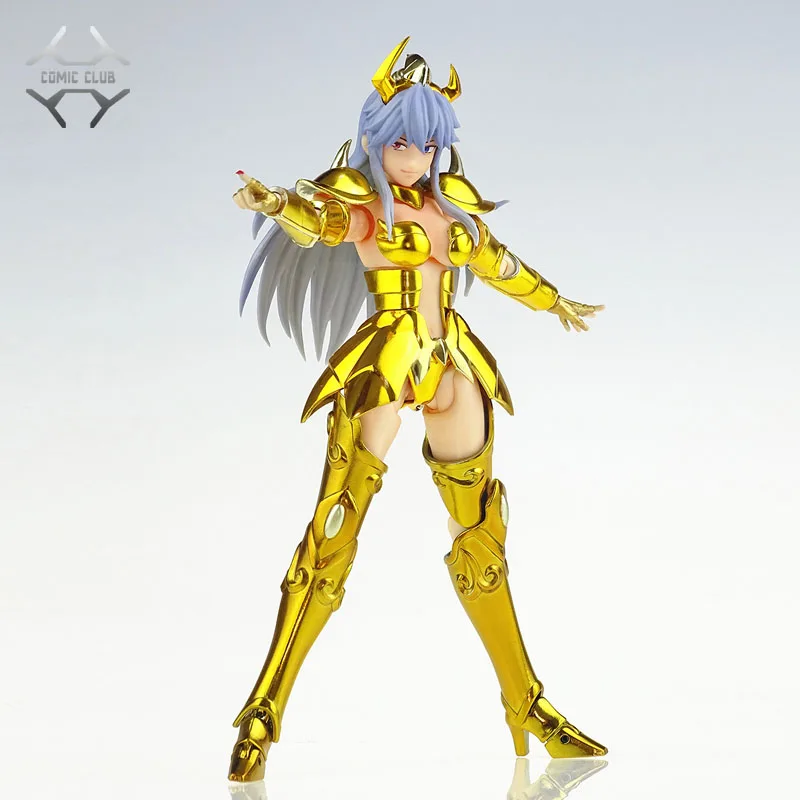 

COMIC CLUB IN-STOCK GreatToys Great Toys GT EX Female Gold Saint Scorpio Girl Metal Armor Myth Cloth Action Figure Toy