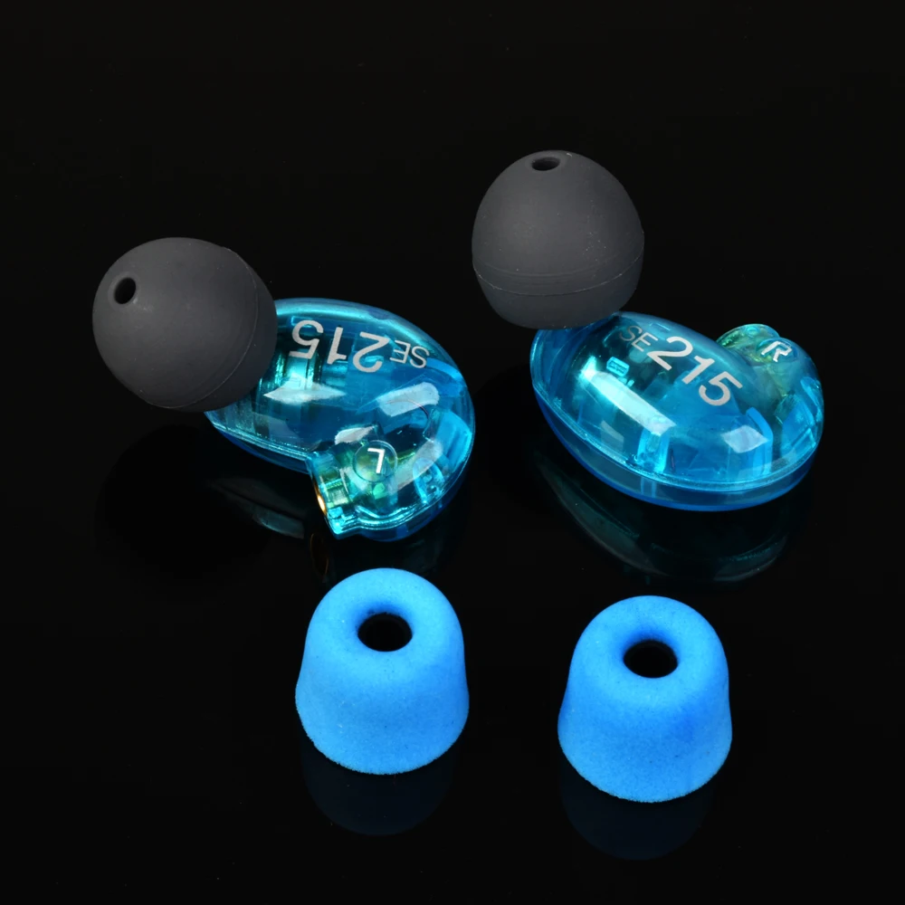 Fast shipping! SE215 Hi-fi stereo Noise Canceling 3.5MM mmcx SE 215 In ear Earphones With Separate Cable headset  Subwoofer