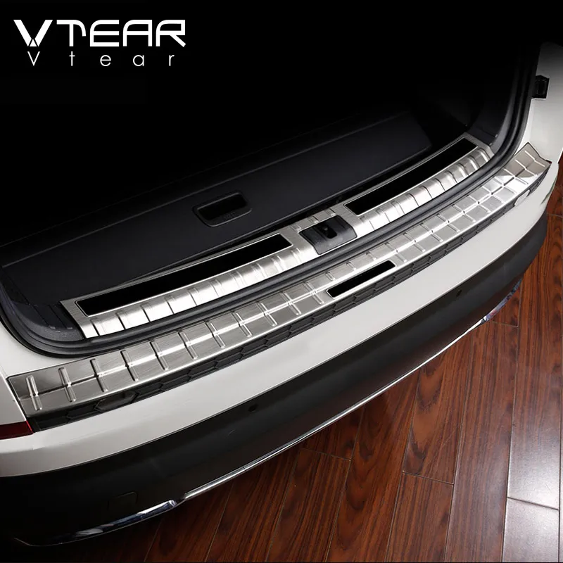 Vtear For Skoda Kodiaq body Accessories cover rear bumper protection car Exterior Chromium Styling interior car-styling 2021