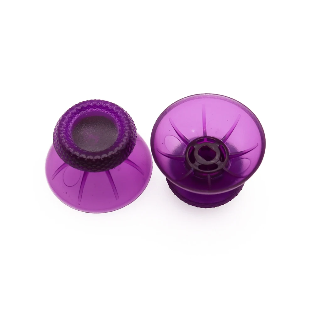 2pcs For Sony PS5 ps5 Controller Thumbstick Cover Transparent Clear 3D Analog Joystick Stick Module Mushroom Cap