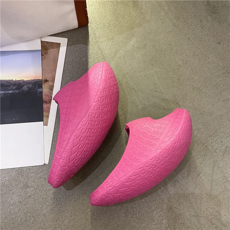 Wu Xin The Same Japanese Rocking Shoes Stovepipe Artifact Stovepipe Shoes Female Big S Weight Loss Slippers Slimming Lacing Shoe