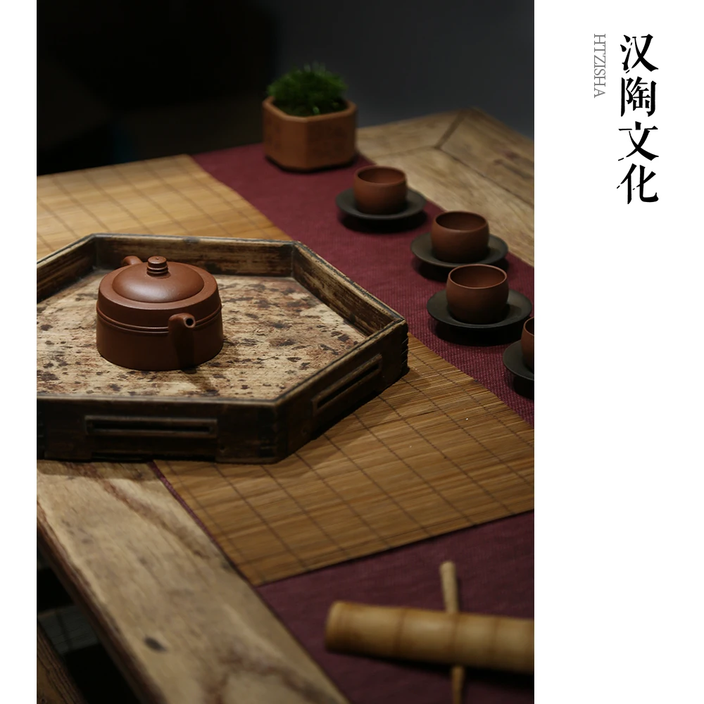 |Yixing are recommended by pure manual bottom groove qing, purple clay was bar literati pot teapot kung fu tea set