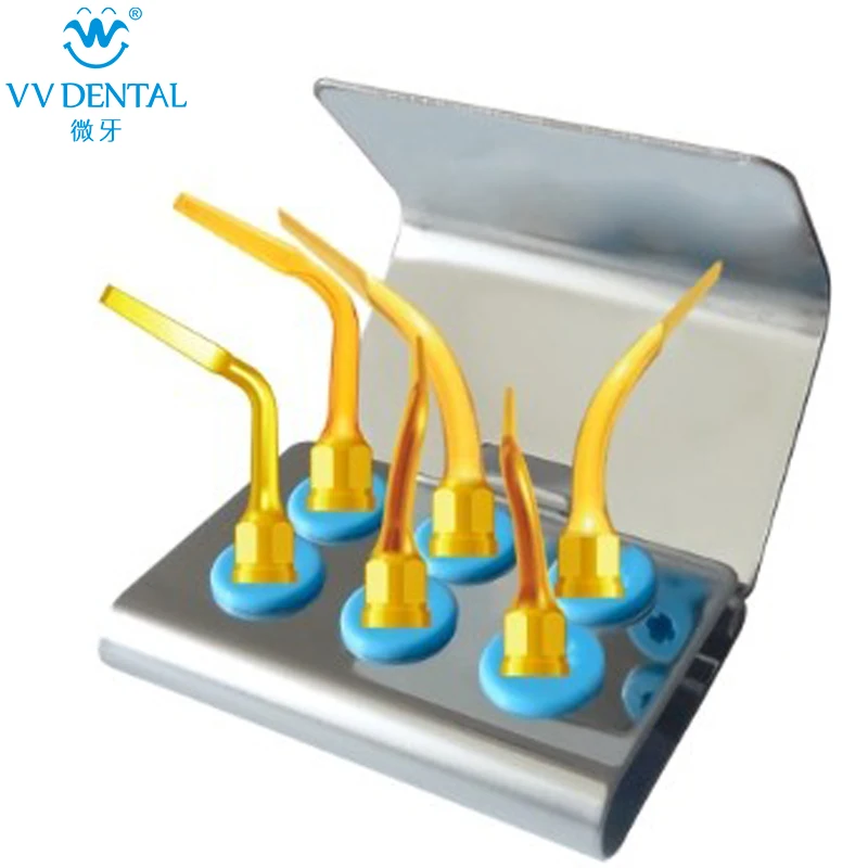 VV Dental Ultrasonic Surgery Exelcymosis Tips Set Kit Compatible With NSK Handpiece UCN1/UCN1R/UCN1L/UCN2/UCN2R/UCN2L