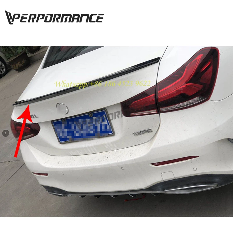 2019-2020y W177 A35 design rear spoiler for A Class A style rear wing A35 A200 A250