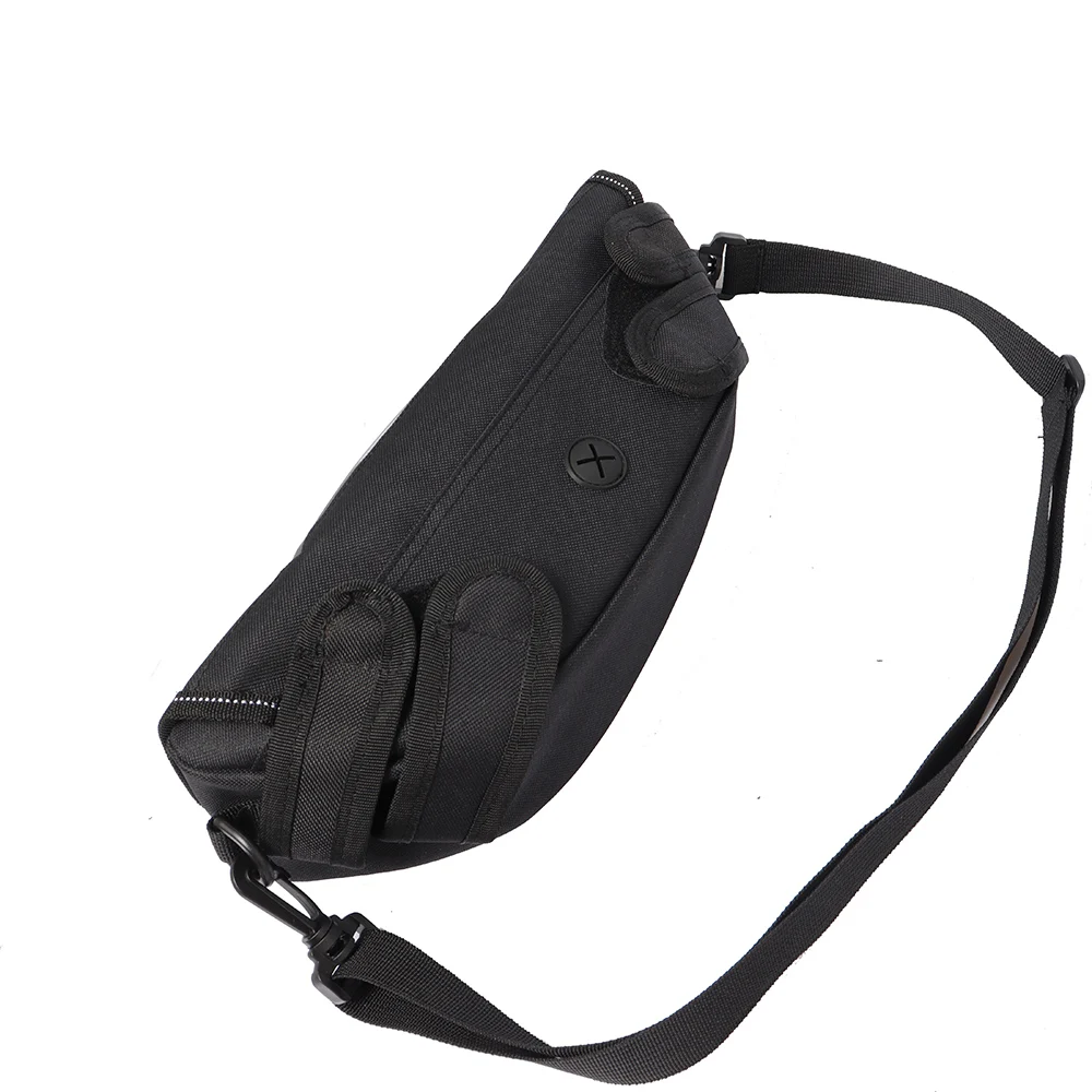 Black Motorcycle Handlebar Bag Waterproof with Touchscreen Phone Storage Bag Travel Storage Bag for BMW Kawasaki Triumph