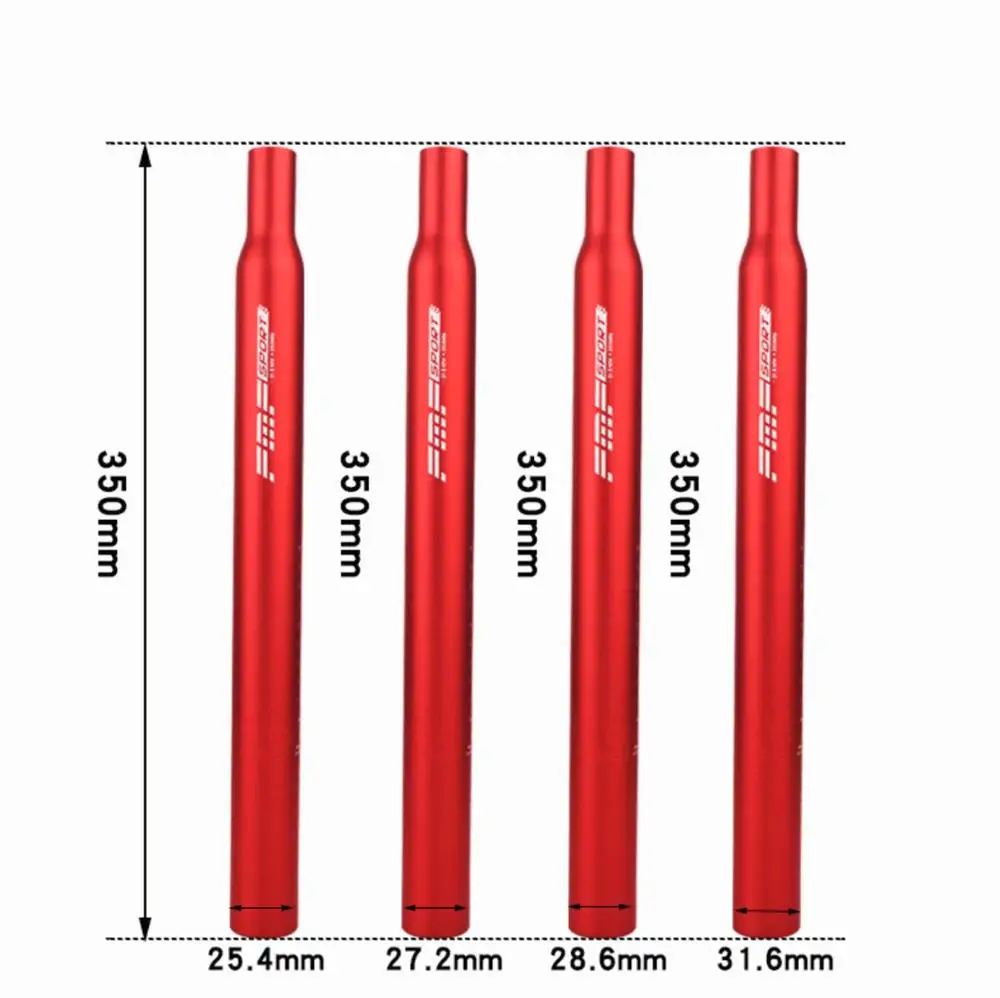 25.4mm 27.2/28.6/30.4/33.9mm MTB Folding Bike Seat Post  350mm Bicycle Seatpost  Aluminum Alloy Lengthen BMX Bicycle Accessories