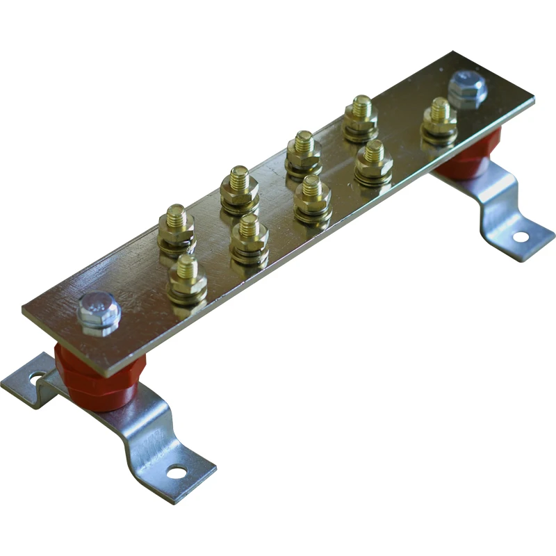 Busbar T2 copper equipotential grounding terminal / bus bar network room / insulator support frame screw