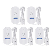 KERUI Smart  WiFi Water Sensor Home Kitchen Water Leak Detector Tuya APP Monitoring of Leaks Phone Notification Security Alarm