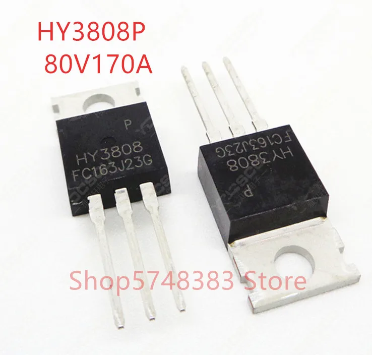 

10PCS/LOT 100% new original HY3808P HY3808 TO-220 80V 170A MOS tube