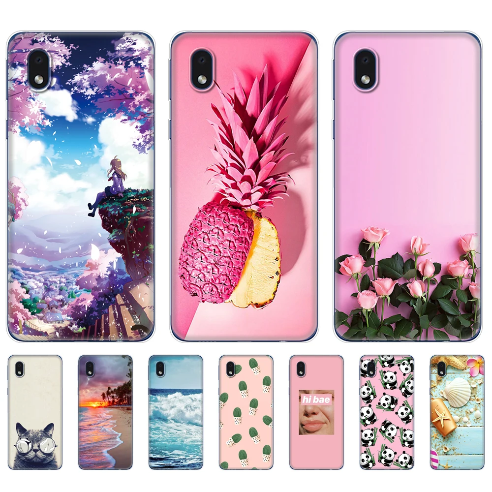 For Samsung Galaxy A01 core Case 5.45 inch Silicon Soft TPU Back Cover Phone Case For Samsung A01 core SM-A013 Protective Coque