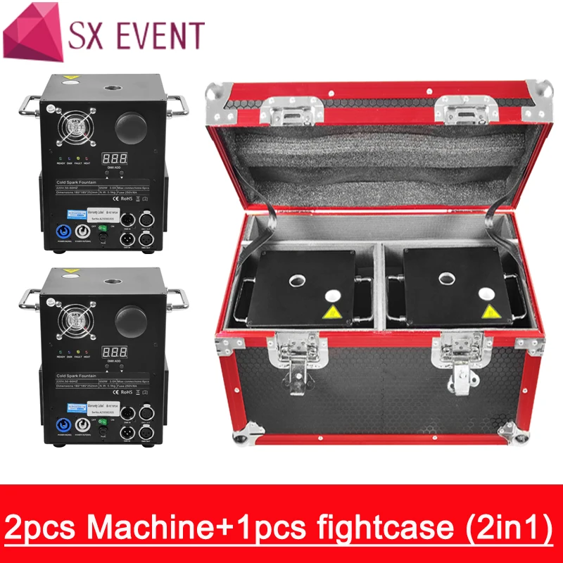 650W Cold Spark Firework Machine For Wedding Celebration Dmx And Remote Control Spark Fountain Sparkular Machine For Stage