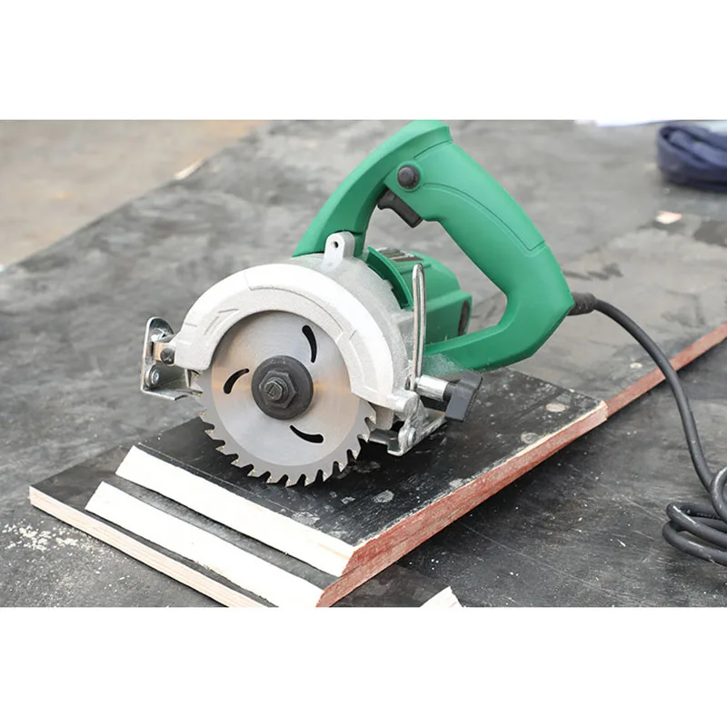 4 inch electric circular saw portable electric slotting marble machine 1400W plug-in high-power wood and stone cutting machine