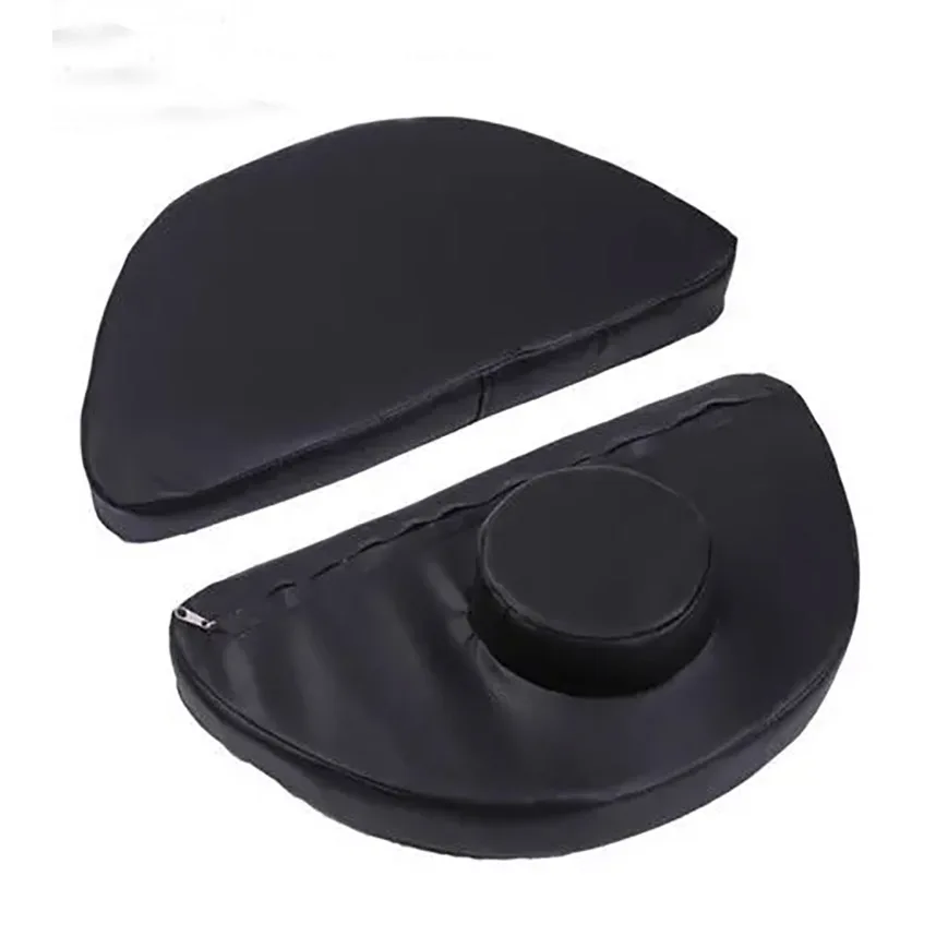 PU Leather Face Cradle Replacement Headrest Universal Fit Headrest Support Cushion Pillow for Massage Table Chair