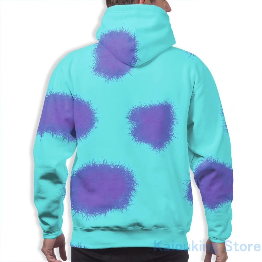 Mens Hoodies Sweatshirt for women funny Sully Monster print Casual hoodie Streatwear