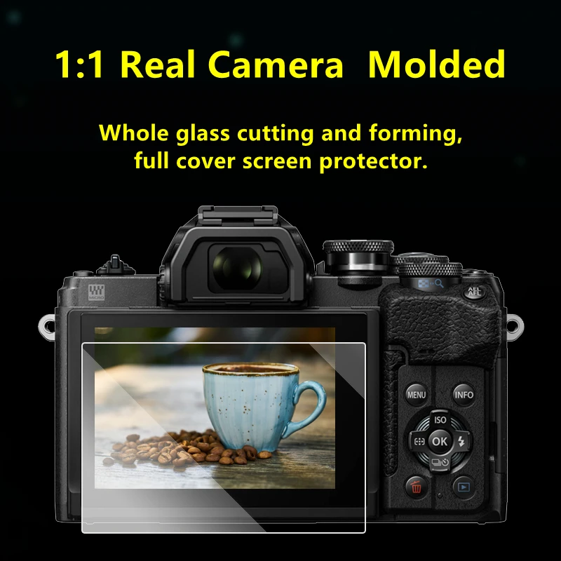 Защитное стекло для камеры, ультратонкое, для Olympus OM-D, EM10, E-M10, Mark II, 2, III, 3