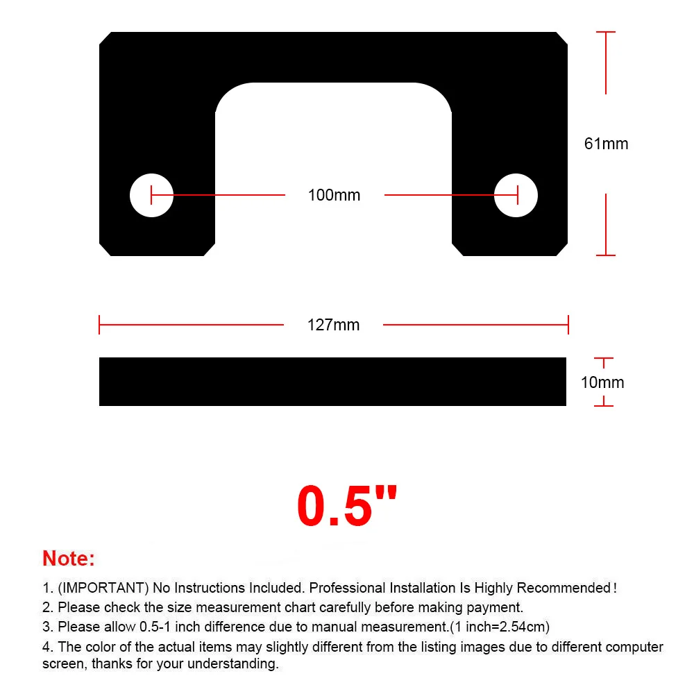 0.5inch-2.5inch Racing Front Leveling lift kit for Chevy Silverado 2007-2019 GMC Sierra For GM 1500 LM