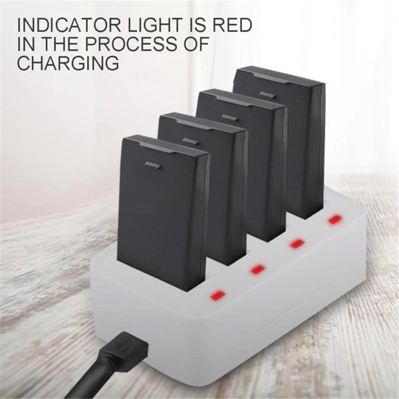 SALE Battery Charger USB 4 in1 Multi Battery Charging Hub for DJI Tello Mini Drone 1100mAh Intelligent Flight Battery