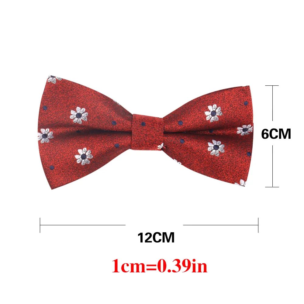 Men Bow Tie Classic Bowtie For Men Women Business Wedding Adult Floral Bow Ties Butterfly Suits Cravats Jacquard Bowties