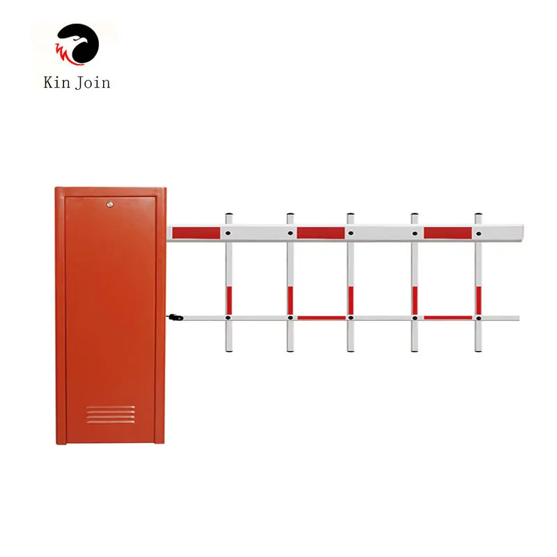 KinJoin Electronic Car Park Barrier Gate Automatic Parking Lot Barrier Gate