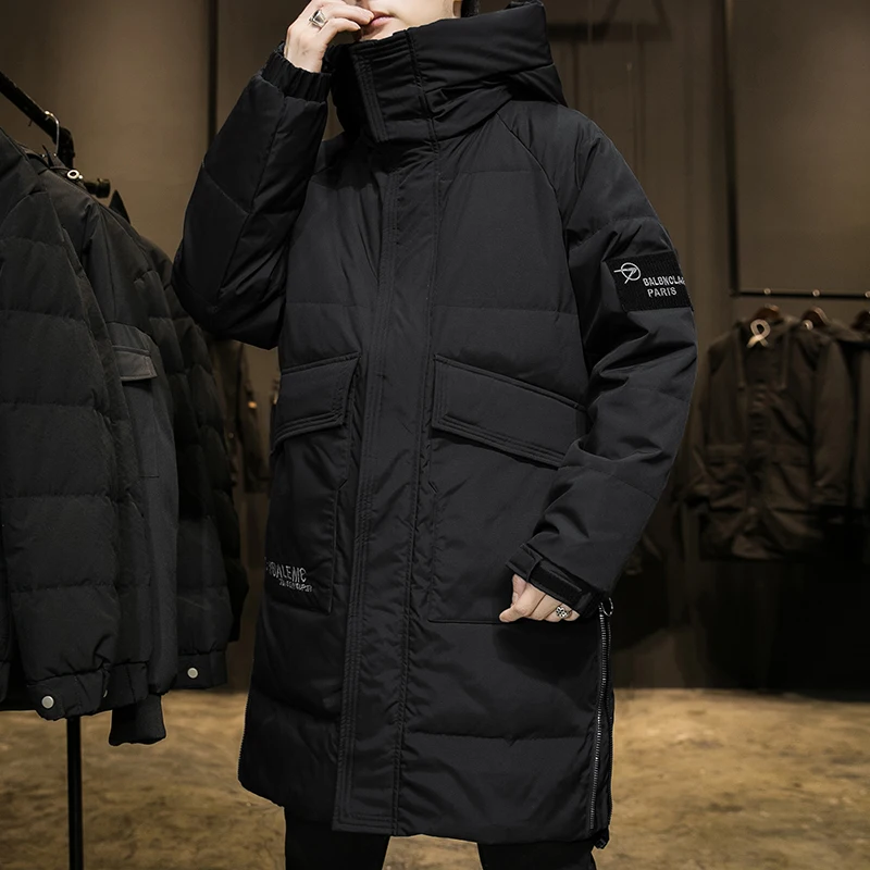 2021 Down jacket Men's winter Trend Hooded coat couple's winter new thickened warm snow ski suit brand casual coat traveling