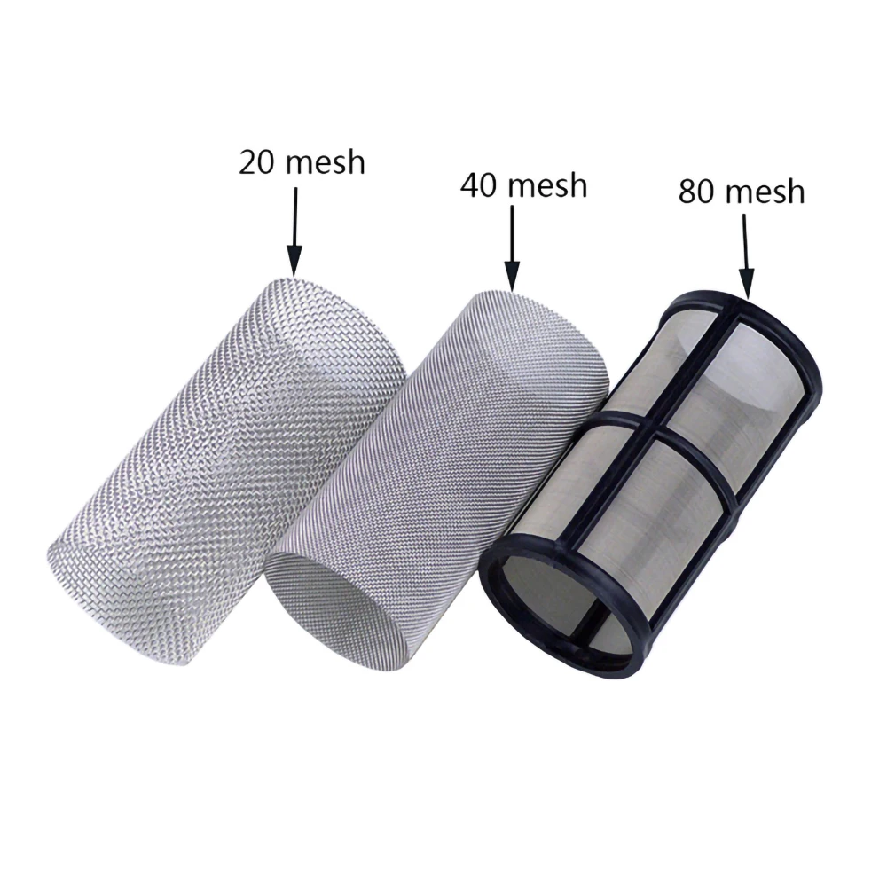 Filtro de jardim de plástico transparente, sistema de irrigação de 1/2, 3/4 e 1 polegadas