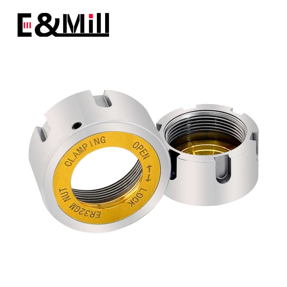 Imagem -02 - Porca de Rolamento de Roda Esférica Er25 Er32 gm de Alta Precisão Oz25 Oz32 Porca de Rolamento Porca Esférica oz er Porca Er11 Er16 Er20 Er25 Er32 Er40