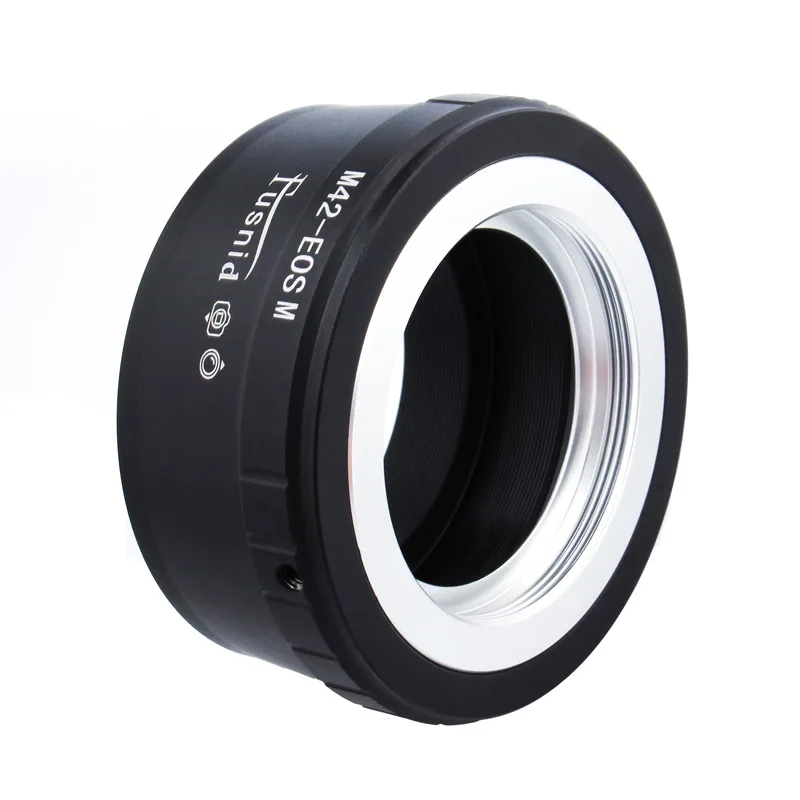 M42-EOS M Mount Adapter Ring for Canon EOS M series DSLR Cameras M42 Lens to Canon EF-M Mirroless Camera