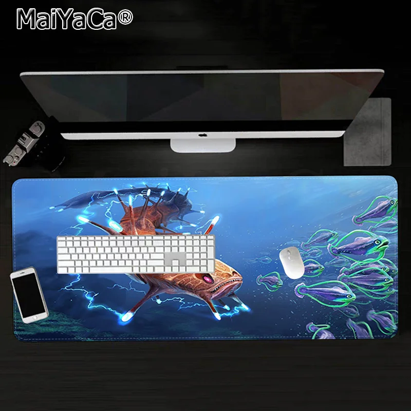 MaiYaCa New Designs Subnautica Durable Rubber Mouse Mat Pad Rubber PC Computer Gaming mousepad