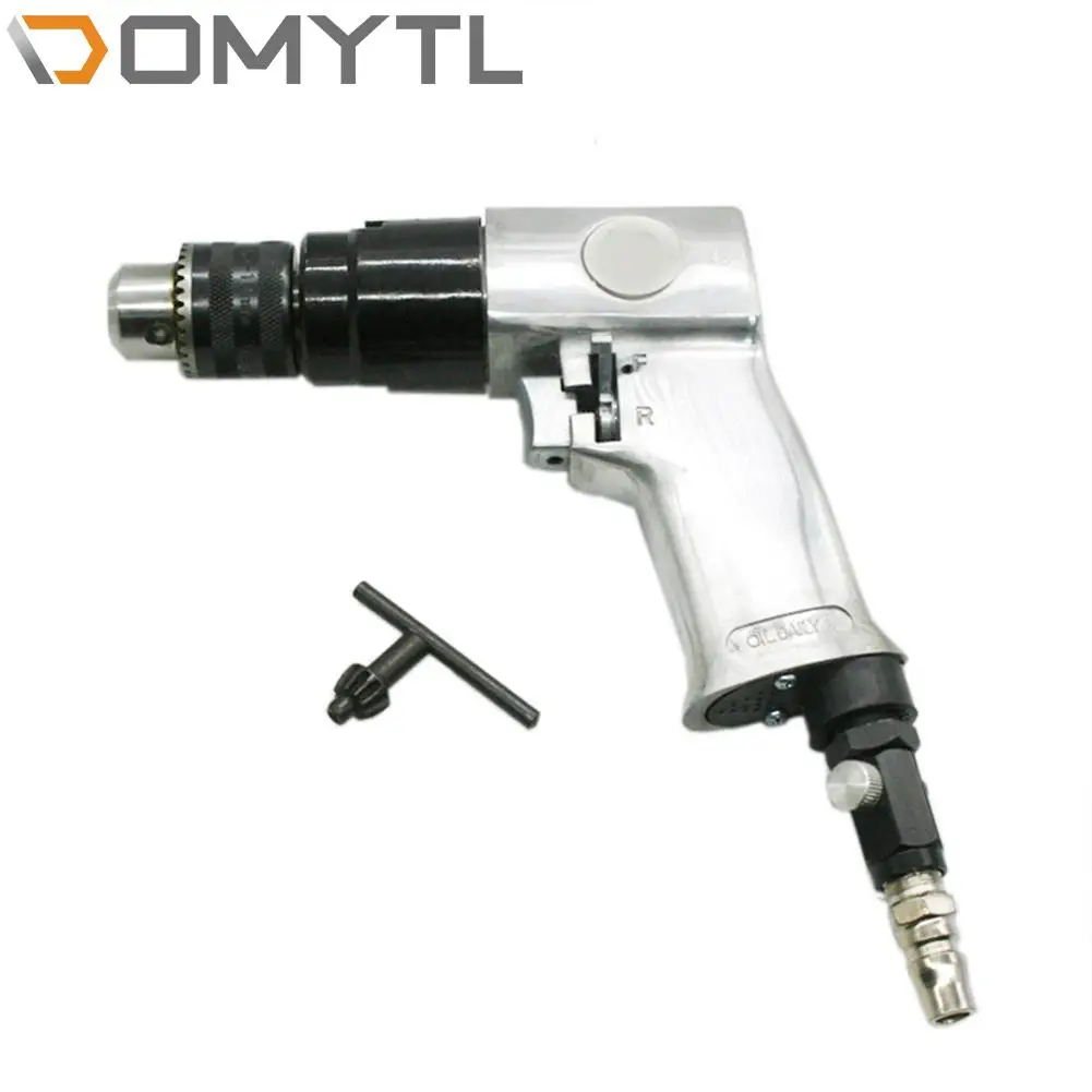 

Reversible Pneumatic Drill 3/8 Air Drill Gun With Speed Switch Fistol Tool Pistol Angle Model Grip