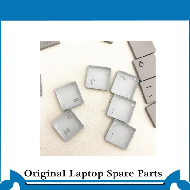 Replacement 1704 1705 Germany Keyboard Key Cap for  Surface Book 1 13.5inch Keycap DE  Standard