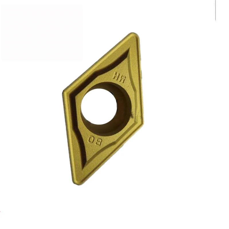 Original DCMT 11T308 11T312 DCMT11T308-HR DCMT11T312-HR YBC251กระบวนการเหล็ก DCMT11T3เครื่องกลึงเครื่องตัดคาร์ไบด์แทรก