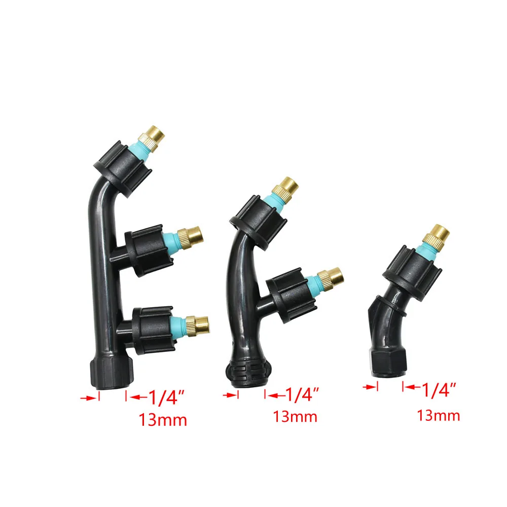 Ogród 1/2/3 otwór dysza opryskiwacza pestycydów dysza rozpylająca dysza zamgławiania 1/2 1/4 Cal gwint rolniczy sad wodny mgiełka natryskowa 1 szt.