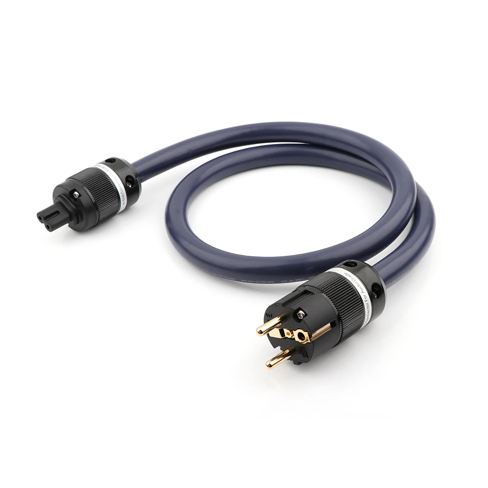 

6N OCC AC Power Cable with Pure Copper Power Connectors Figure 8 Power Cable Fingure 8 IEC Connector